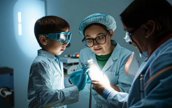 Мальчику из Сочи шлифуют шрамы после укуса хаски лазером начато лечение