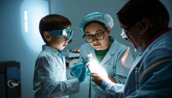 Мальчику из Сочи шлифуют шрамы после укуса хаски лазером начато лечение