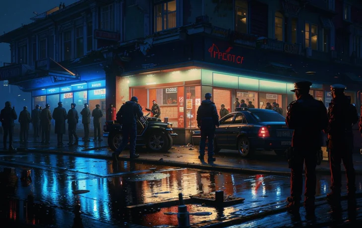 Пьяный мужчина нанес ножевое ранение парню у магазина в Кропоткине