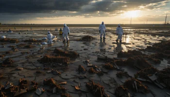 Прокуратура начала проверку после массовой гибели рыбы в осушенном озере Горячего Ключа