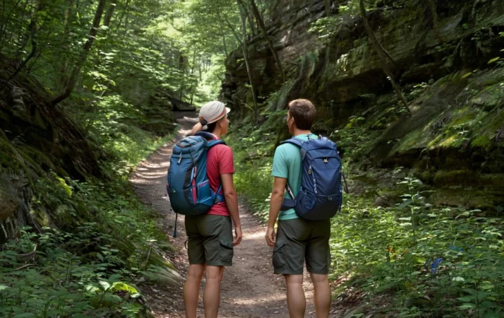 Пара туристов из Сочи заблудилась возле Агурских водопадов и была успешно спасена