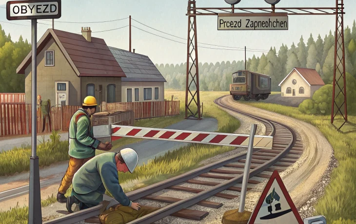 Временное закрытие железнодорожного переезда в Новопокровской с 11:00 до 14:00