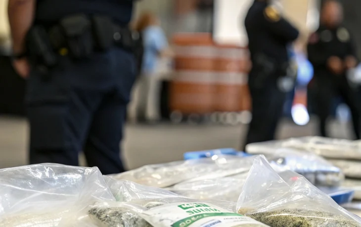 В южных регионах России задержана крупная наркосеть с изъятым более 10 кг наркотиков