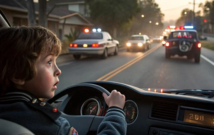 9-летний ребенок на «шестерке» устроил погоню с полицией в Лабинском районе