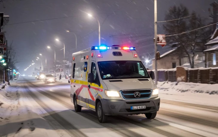 Водитель такси скончался во дворе дома в пригороде