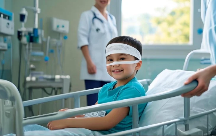 Мать мальчика, покусанного хаски в Сочи, растрогана восстановлением носа