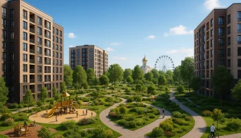 «Дом 101» в Краснодаре: новый жилой комплекс с парком, школой и храмом изменит городскую среду
