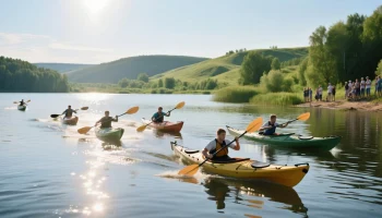 Гребля на байдарках и каноэ в Краснодаре: 270 спортсменов сражаются за медали на фоне живописной природы