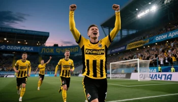 Краснодар разгромил Сочи со счётом 5:1 в жарком дерби на Озон Арене