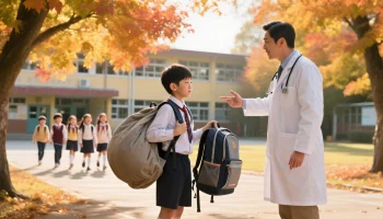 Тайна школьного рюкзака: как 3 килограмма могут спасти будущее вашего ребенка