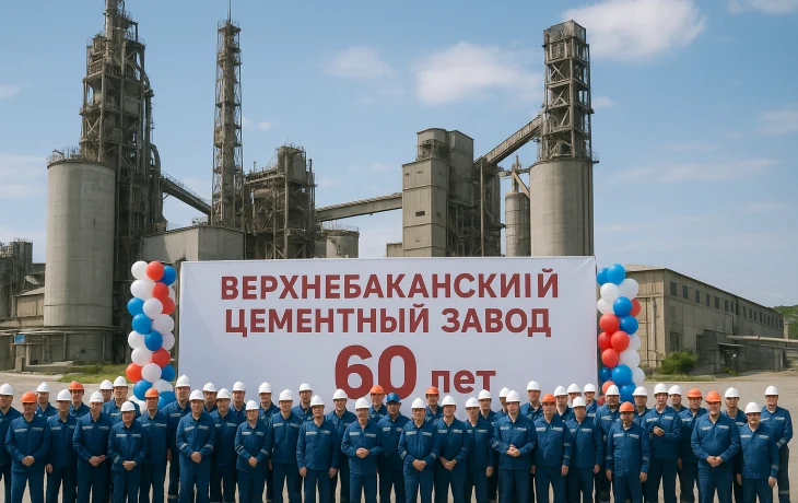 Верхнебаканский цементный завод отметил 60 лет: история успеха, развитие и вклад в будущее