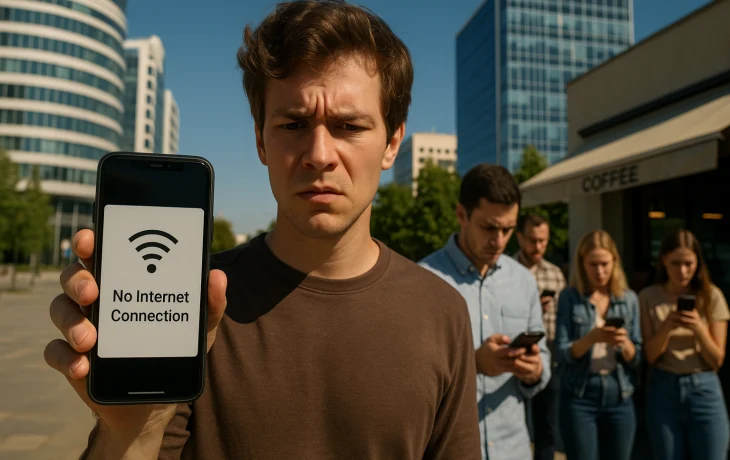 Мобильный интернет на Кубани снова дал сбой: тысячи абонентов остались офлайн