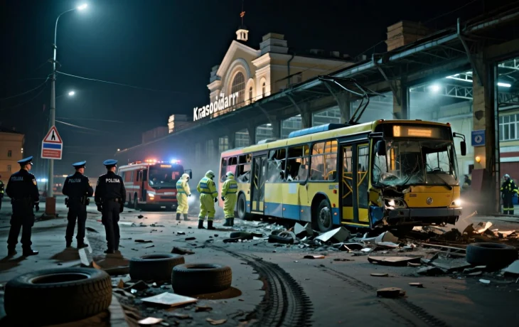 В Краснодаре троллейбус превратился в неуправляемый снаряд: как роковая случайность разрушила чью-то жизнь