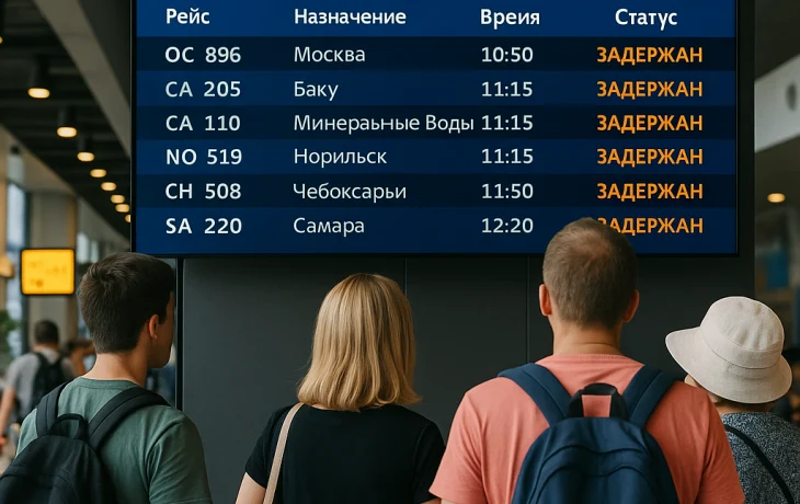 Задержаны многочисленные рейсы из Сочи после атаки БПЛА