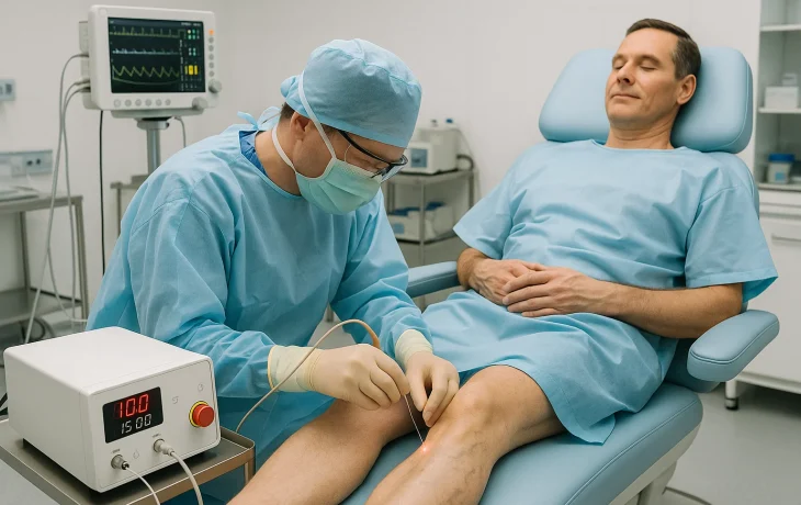 Новый метод лазерного лечения варикоза внедрили в Кущевском районе