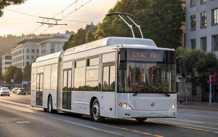 В Краснодаре начали тестировать новый троллейбус «Адмирал» В Краснодаре начали тестировать новый троллейбус «Адмирал»