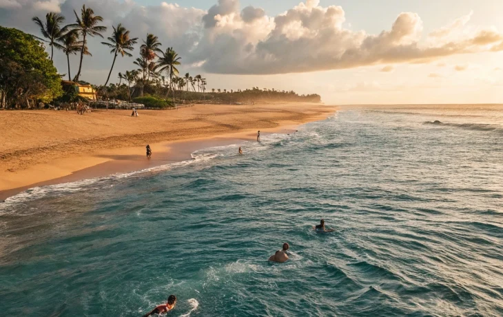 На пляже в Вардане задержали участников обнажённого забега