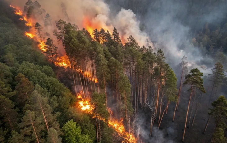 В Краснодарском крае ликвидировали масштабный лесной пожар после падения дрона В Краснодарском крае ликвидировали масштабный лесной пожар после падения дрона