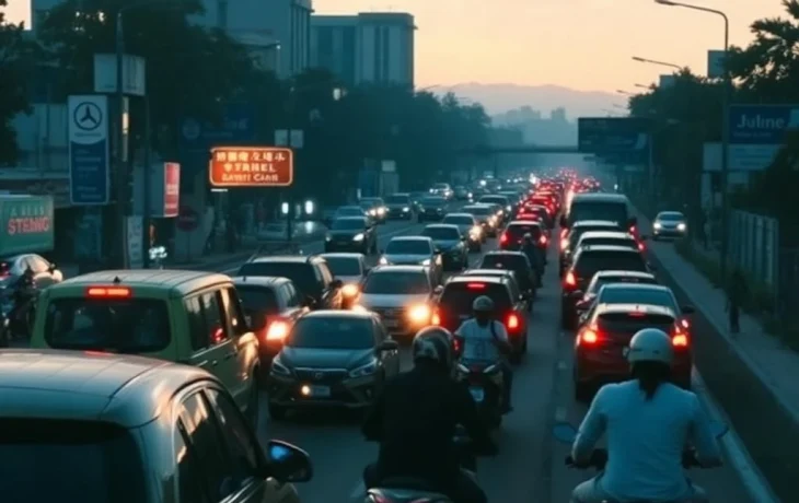 Ожидание на Крымском мосту увеличилось до 5 часов