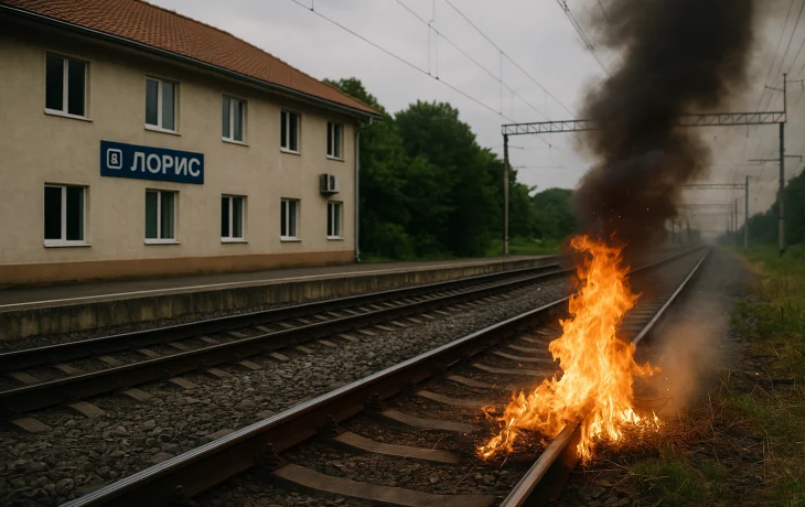 На Кубани двое подростков подожгли железную дорогу за деньги