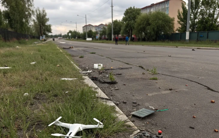 Фрагменты беспилотников упали в Краснодарском крае Фрагменты беспилотников упали в Краснодарском крае