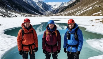 Дайверы с Кубани покорили высоту: рекорды в загадочном озере Гийбашкель!  