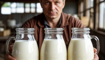 Юг РФ: молоко на 10% дороже среднего из-за спроса и перепроизводства