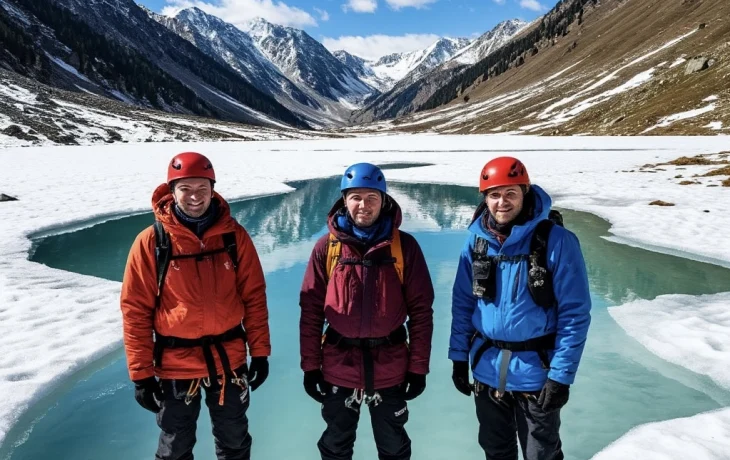 Дайверы с Кубани покорили высоту: рекорды в загадочном озере Гийбашкель!  