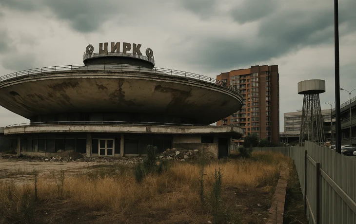 Краснодарский цирк больше похож на зону отчуждения: работы по реконструкции не двигаются