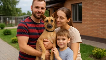 Из приюта — в семью: десятки собак в Краснодаре нашли хозяев