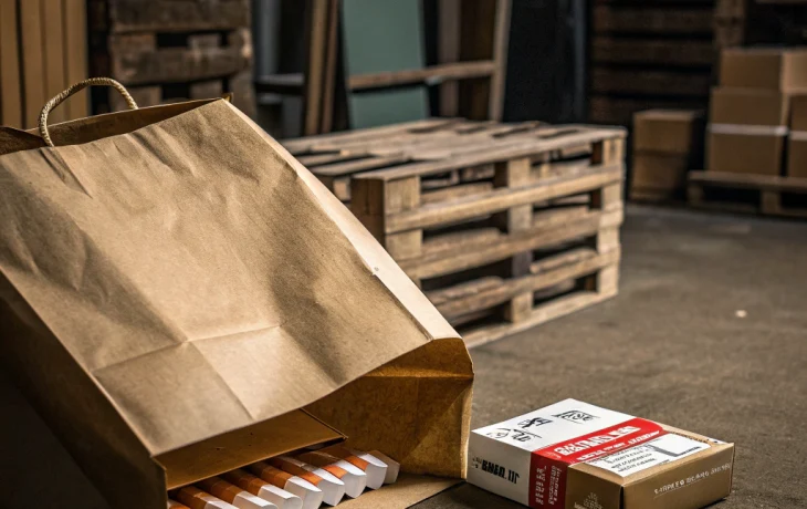 Таможенники Сочи изъяли авто с контрабандой сигарет