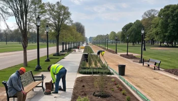 Белореченск ждет масштабное благоустройство территории у школы