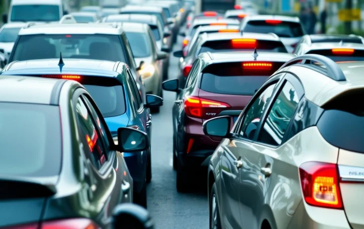 Перед Крымским мостом наблюдается улучшение дорожной ситуации