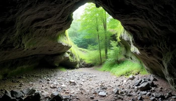 Свалка обнаружена в пещере под Сочи