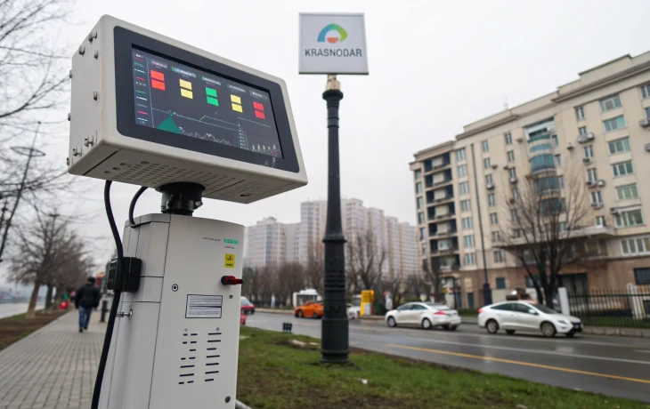 В Краснодаре выявили загрязнение воздуха в четырёх районах