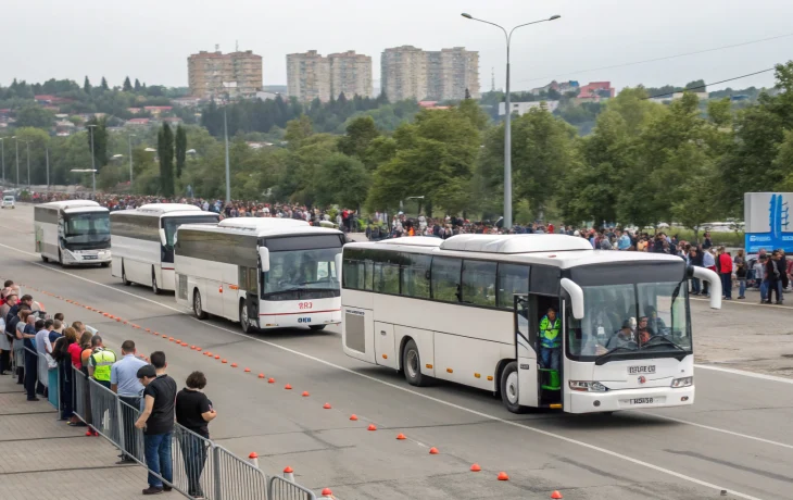 В Краснодаре выбрали лучшего водителя автобуса 2025 года