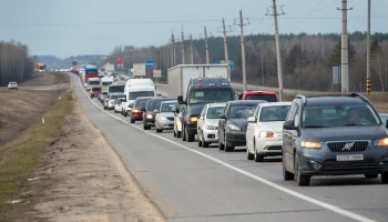 Бабушка на «Ниве» обвинила водителей в пробках под Краснодаром