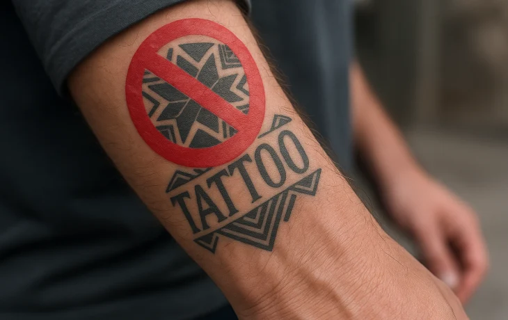 В Краснодаре оштрафован мужчина за татуировки с радикальной символикой