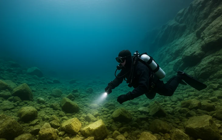 Кубанские дайверы установили рекорд в горах Кавказа