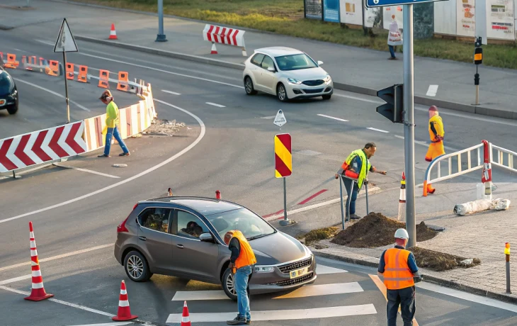 Ограничение движения в районе «Авроры» (Краснодар) с 16 сентября — схема движения изменится (12 сентября)