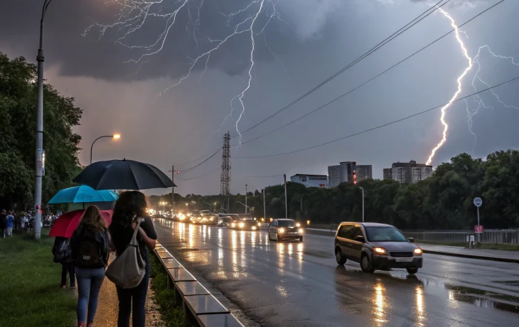 Непогода в Краснодаре: штормовое предупреждение и прогноз сильных дождей