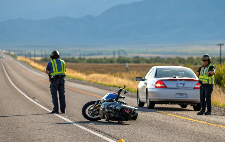 Смертельное ДТП с мотоциклом на трассе Краснодар–Новороссийск