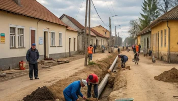 В станице Темижбекской отремонтируют канализационные сети в рамках национального проекта