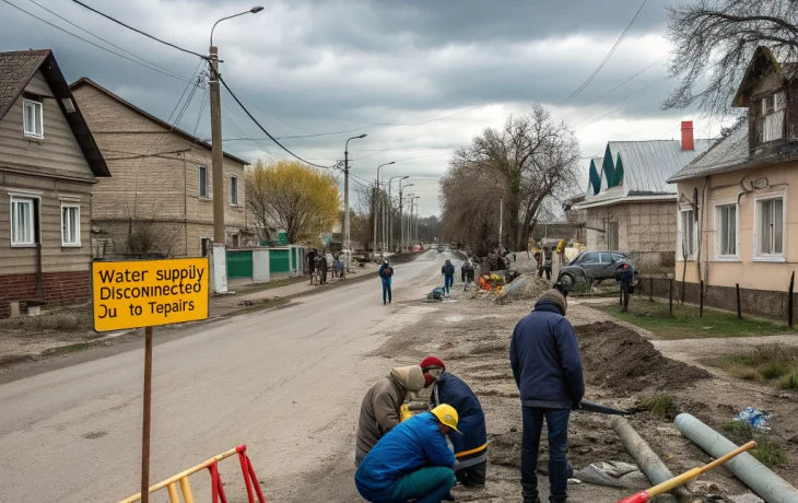 Авария оставила Славянск-на-Кубани без воды