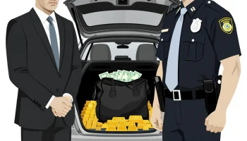 Глава района задержан при попытке скрыться с ценностями