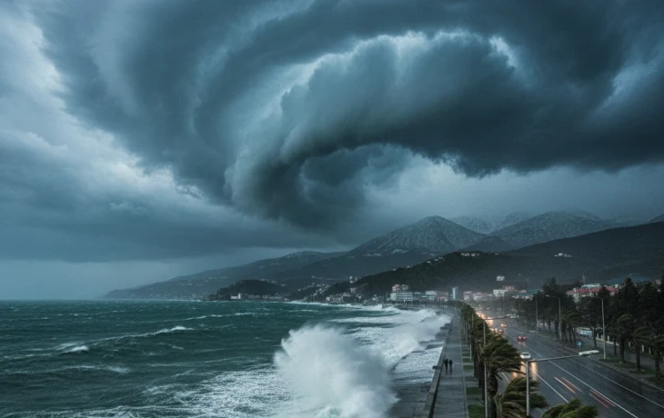 Краснодарский край оказался во власти стихии: Черноморский циклон обрушил резкое похолодание и штормовую погоду Краснодарский край оказался во власти стихии: Черноморский циклон обрушил резкое похолодание и штормовую погоду