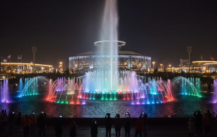 Шоу возвращается: Поющий фонтан в Сириусе вновь заработает в середине ноября