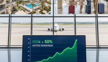 Бронировать отели в Геленджике стали чаще на 50% после открытия аэропорта