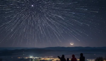 Кубанцы увидят заключительный метеорный поток 2025 года
