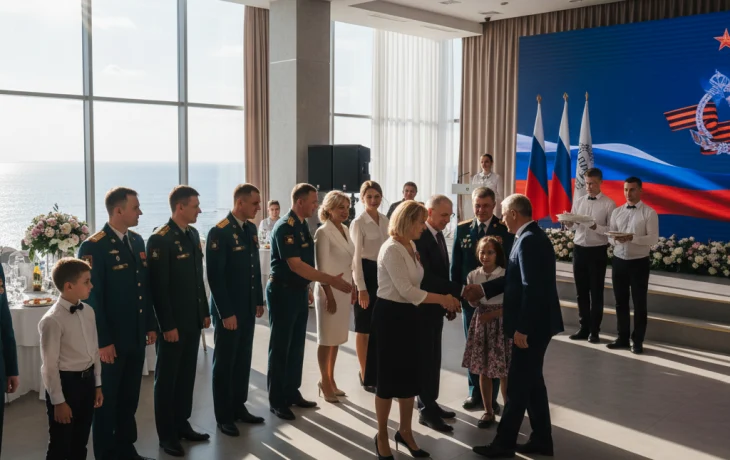 Анапа: состоялся приём для военнослужащих и семей, участвовавших в спецоперации